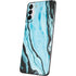 Aqua Blue Marble Ink Galaxy S21 Plus 5G Skin